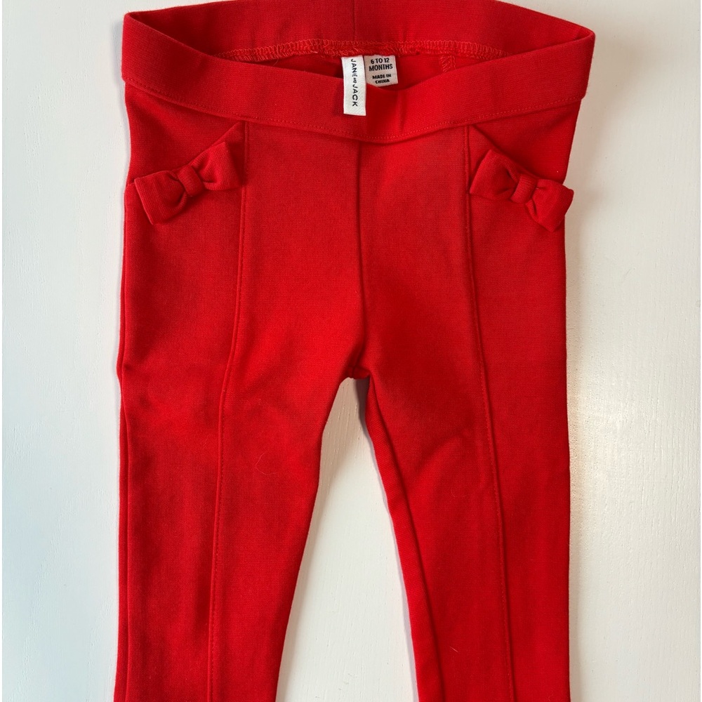Janie and Jack Bow Ponte pants